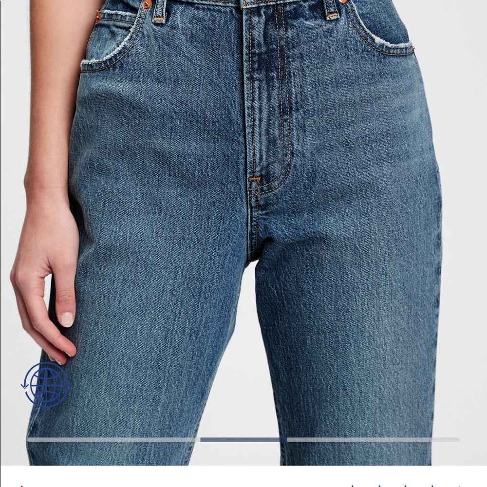 Gap high waisted mom jean 31/12R